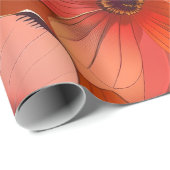 Roze Dogwood Cadeaupapier (Rol Hoek)