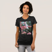 Roze Dogwood T-shirt (Voorkant volledig)