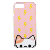 Roze donderslag met kitten Case-Mate iPhone case (Achterkant)