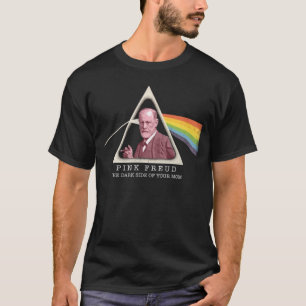 Roze, donkere kant van je moeder, T-shirt