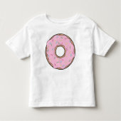 Roze Donut, Doughnut, Frosting, Icing, Sprinkles Kinder Shirts (Voorkant)
