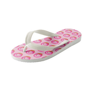 roze donut kinder teenslippers