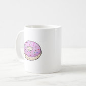 Roze Donut Koffiemok (Voorkant links)