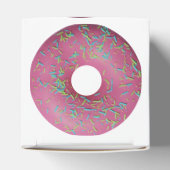 Roze donut met sprinkeltjes bedankdoosjes (Bovenkant)
