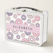 Roze Donuts, Paarse Donuts, Sprinkles, Jouw naam (Voorkant)