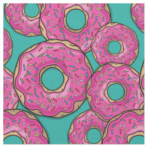 Roze Doughnut Joy Stof