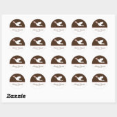 roze dove stickers (Vel)