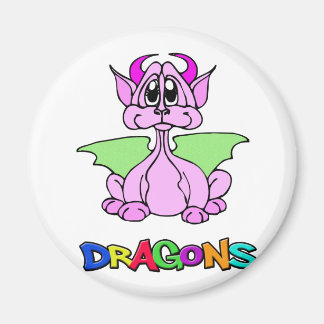 Roze Draak Magneet