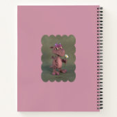 Roze draak notitieboek (Achterkant)