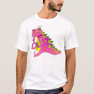 Roze draak t-shirt
