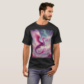 Roze draak t-shirt (Voorkant volledig)