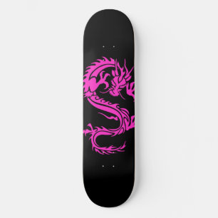 Roze dragon Skateboard Deck