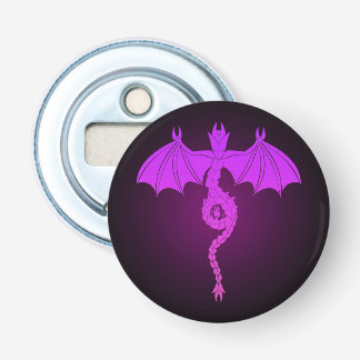 Roze dragon van Serpent Button Flesopener