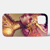Roze dragon Woman Fantasy Art Case-Mate iPhone Case (Achterkant (horizontaal))