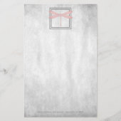 Roze Dragonfly - Aangepaste schrijfbenodigdheden Briefpapier (Voorkant)