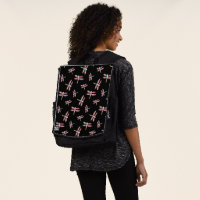Roze Dragonfly-buikpatroon
