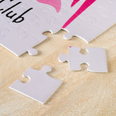 Roze draken legpuzzel (Zijkant)