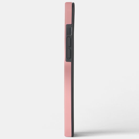 Roze drakenhart met Girly Monogram Initialen Case-Mate iPhone Case (Achterkant / Links)