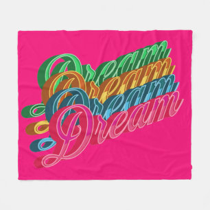 Roze Dream Fleece Deken