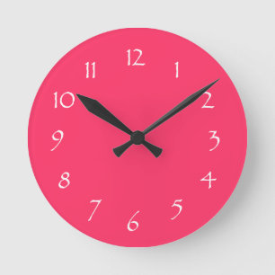 Roze Dream Ronde Klok
