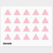 Roze Driehoek Sticker (Vel)