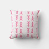 Roze driehoeken kussen (Voorkant)
