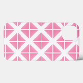 Roze driehoekspatroon Case-Mate iPhone case (Achterkant (horizontaal))