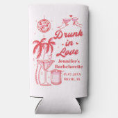 Roze Drink in liefde Cocktail Bachelorette Party (Achterkant)