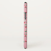 Roze, droog en helder kerstlicht Case-Mate iPhone case (Achterkant / rechts)