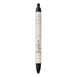 Roze Droomvanger Zwarte Inkt Pen