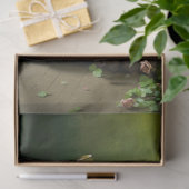 Roze drukknop tissuepapier (Geschenk)