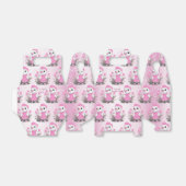 Roze Duck Favor Box Bedankdoosjes (Uitgevouwen)