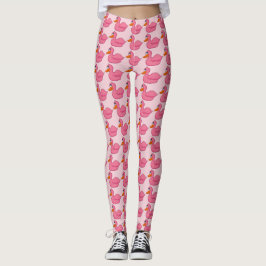 Roze Duck Women's Leggings