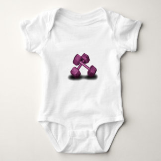 Roze dumbbells Merchandise Romper