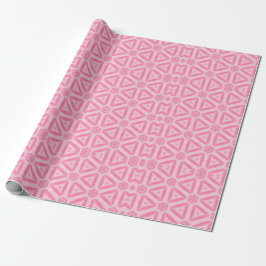 Roze Dusty Leuke verjaardagsfeestje cadeau idee Cadeaupapier