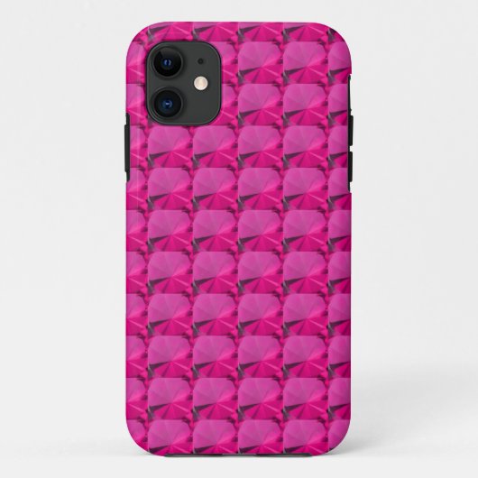 roze edelstenen Case-Mate iPhone case (Achterkant)