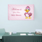 Roze Eend Banner (Beurs)