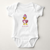 Roze Eendje Baby Body Romper (Voorkant)