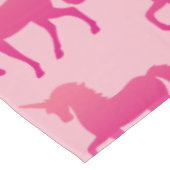 Roze Eenhoorn Aangepaste Tafeldoek Tafelkleed (Gekanteld)