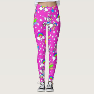 Roze Eenhoorn Leggings