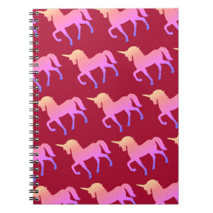 Roze Eenhoorns Notitieboek