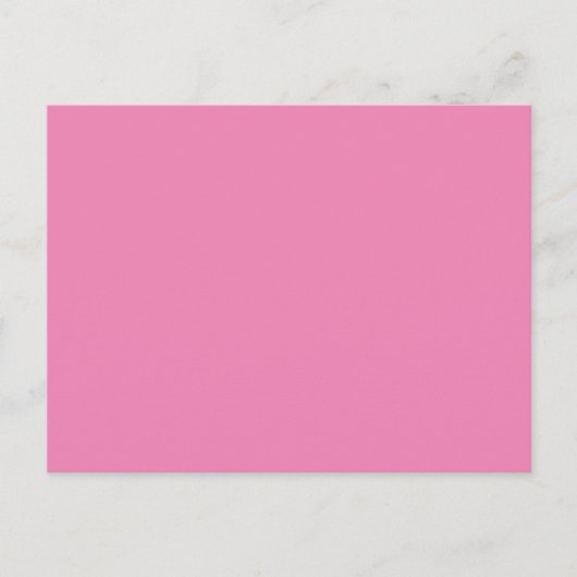 Roze #EF8484, Cadillac Roze Briefkaart (Voorkant)