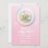 Roze Eid al fitr viering Uitnodiging (Voorkant)