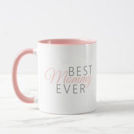 Roze Elegant Beste Mama Ooit Mok