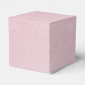 Roze Elegant Lace Favor Boxes Bedankdoosjes (Achterkant)