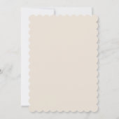 Roze elegante bruidsshower uitnodiging (Achterkant)