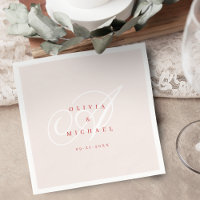 Roze elegante klassieke kalligrafie vintage bruilo