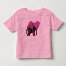 Roze Elephant Toddler T-shirt