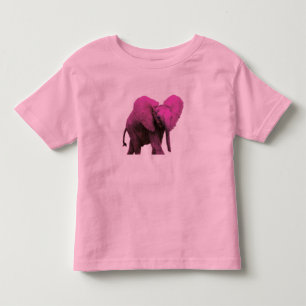 Roze Elephant Toddler T-shirt