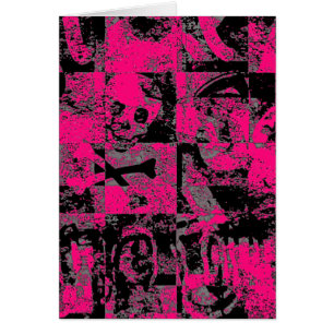Roze Emo Abstract